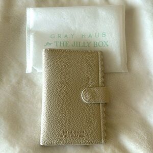 Jilly box summer 2024 Gray Haus passport wallet Jillian Harris